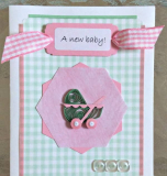 Maak een Quilled-kinderwagenkaart